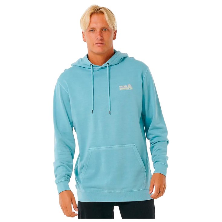 Rip Curl Sweat Surf Revival Hood Dusty Blue Présentation