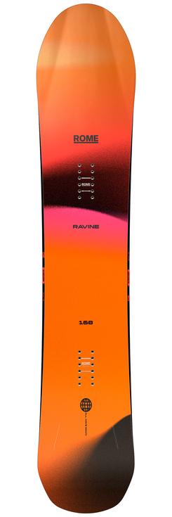 Rome Planche Snowboard Ravine Dos