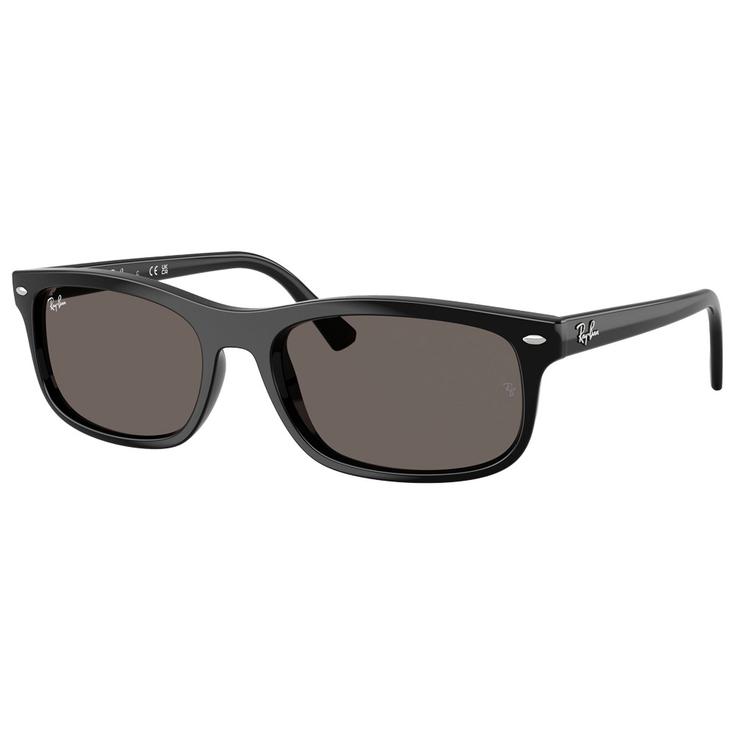 Ray Ban Lunettes de soleil RB2224 Polished Black Dark Grey Présentation