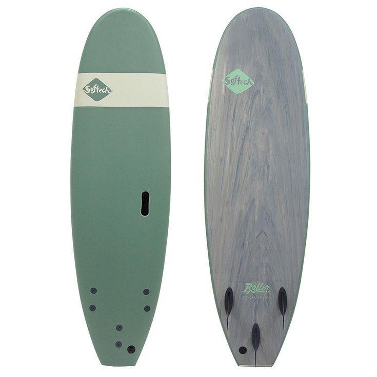 Softech Board de Surf Roller- Smoke Green Dos
