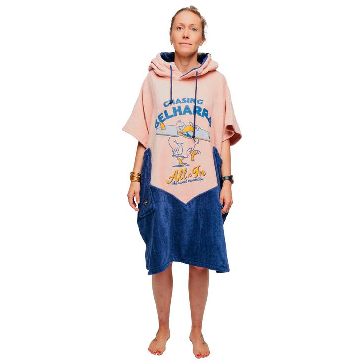 All-In Poncho Surf V-Poncho Women Beach Crew Chasing Madame Présentation
