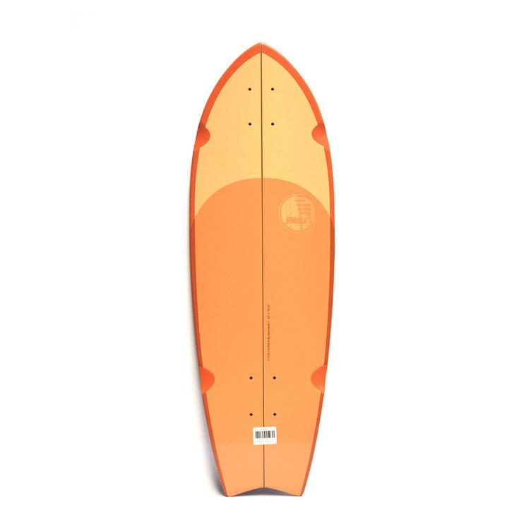 Slide Plateau de Surfskate Fish 3/4 Patch 32" Côté