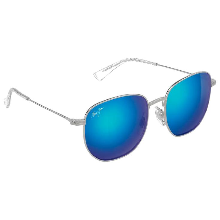 Maui Jim Lunettes de soleil Halakea Silver MauiPure Blue Hawaï Présentation