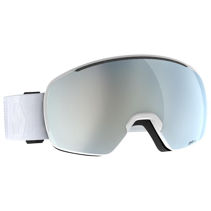Scott Masque de Ski Sphere Otg Mineral White Amp White Chrome Présentation