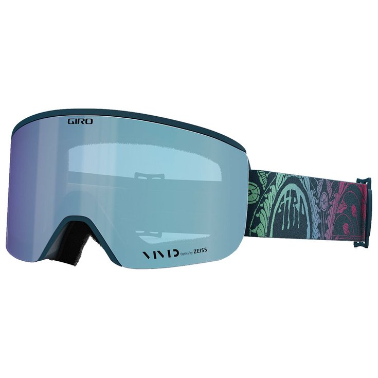 Giro Masque de Ski Axis Harbor Blue Filmore Sun Vivid Royal + Vivid Infrared Présentation