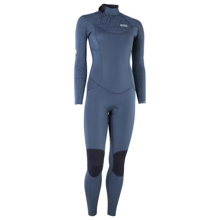 Ion Combinaison Intégrale Element 4/3 Back Zip Steel Blue Présentation