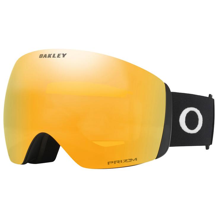 Oakley Masque de Ski Flight Deck L Matte Black Prizm 24 Iridium Présentation