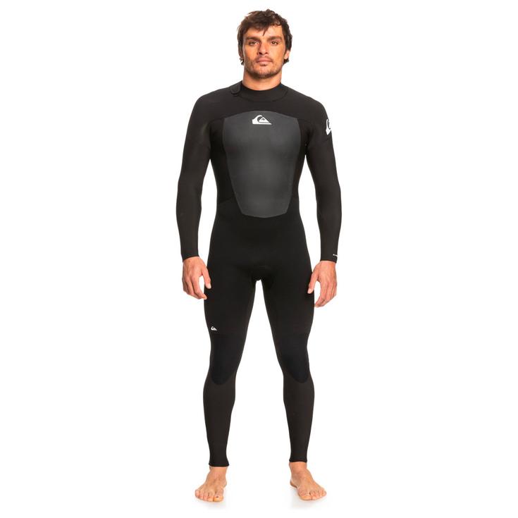 Quiksilver Combinaison Intégrale 5/4/3 Prologue Back Zip Black Présentation