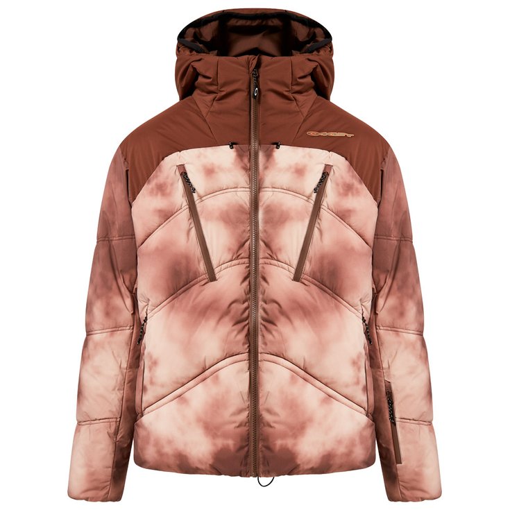 Oakley Blouson Ski Tc Rykkinn Brown Clouds Print Présentation
