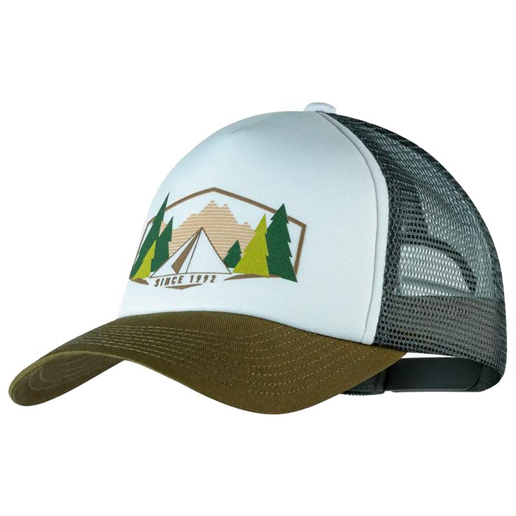 Buff Casquettes Trucker Cap Darryl White Présentation