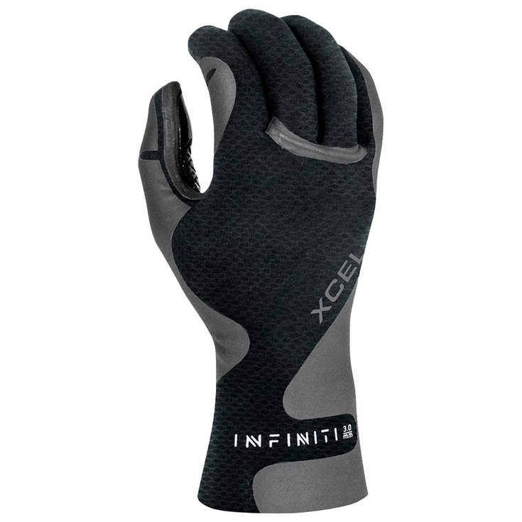 Xcel Gants Neoprene Infiniti 5Mm 5 Finger Black Présentation