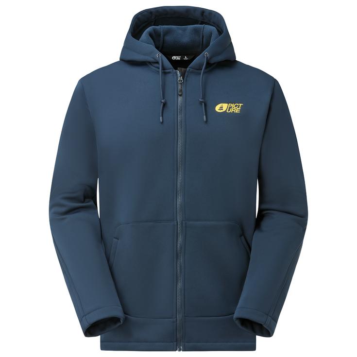 Picture Polaire Park Zip Tech Dress Blues Présentation