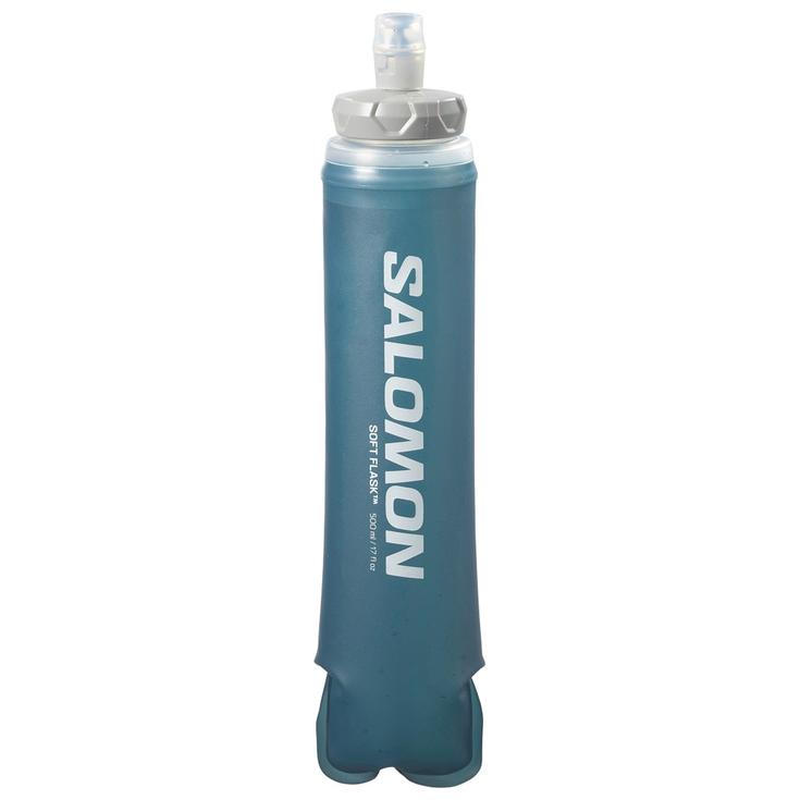Salomon Gourde Soft Flask 500ml 17Oz 42mm Slate Grey Présentation