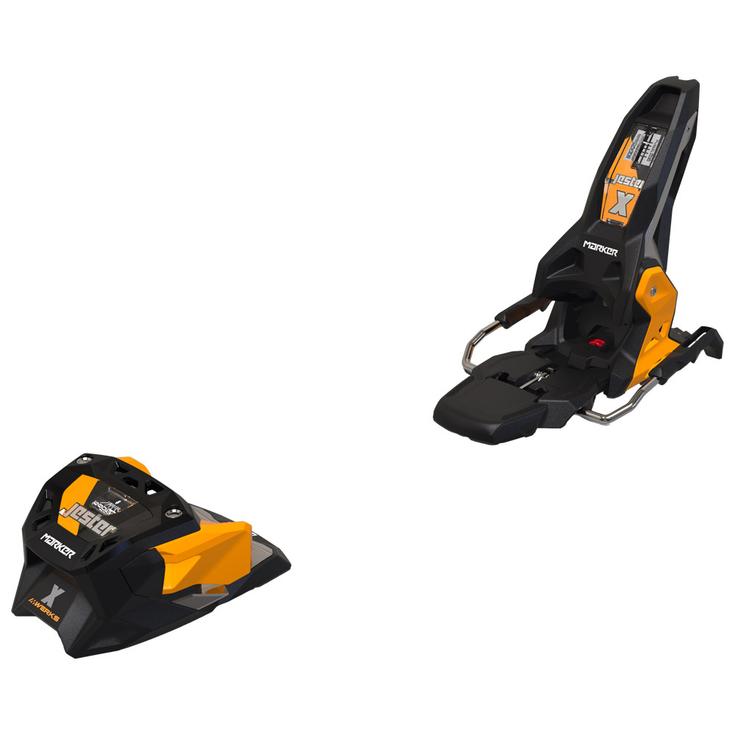 Marker Fix Ski Jester X 16 Mwerks 120mm Black Orange Présentation