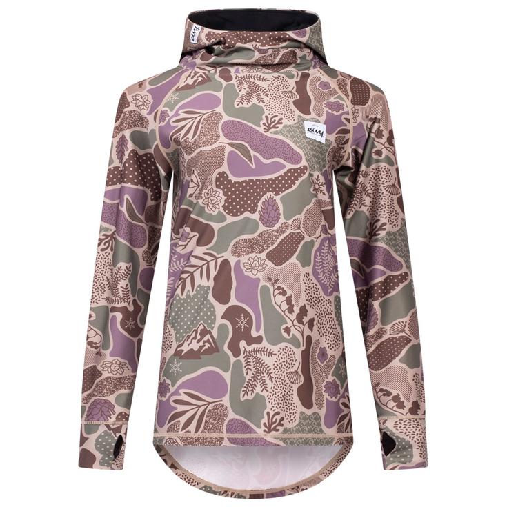 Eivy Sous-vêtement technique Icecold Hood Top Forest Landscape Présentation