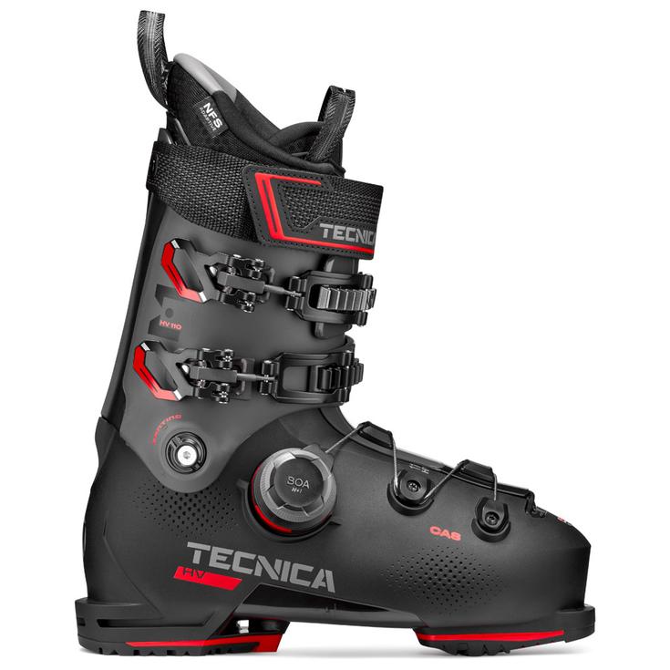 Tecnica Chaussures de Ski Mach Boa Hv 110 Black Red Côté