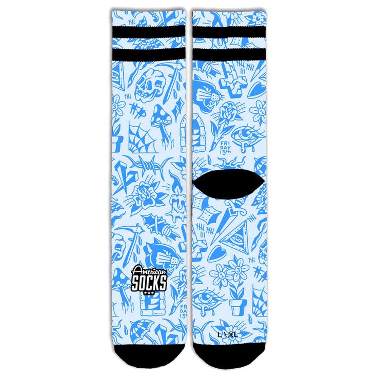 American Socks Chaussettes The Original Signature Freaked Présentation