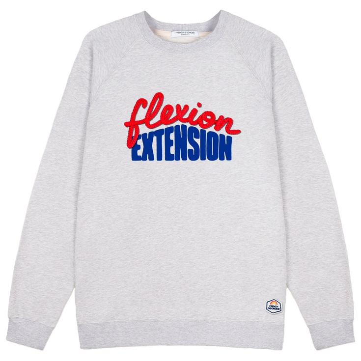 French Disorder Sweat Clyde Warmy Flexion Extension Heather Grey Présentation