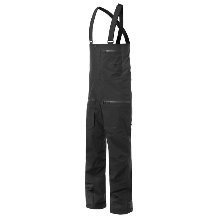 Picture Pantalon Ski Huron Gore Tex Bib Black Présentation
