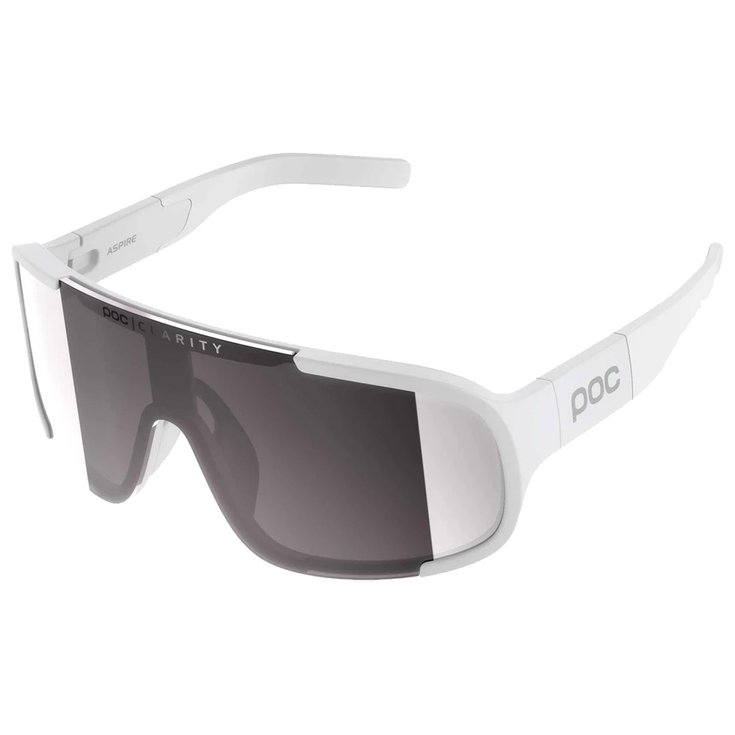 Poc Lunettes de soleil Aspire Hydrogen White Clarity Violet Silver Mirror Présentation