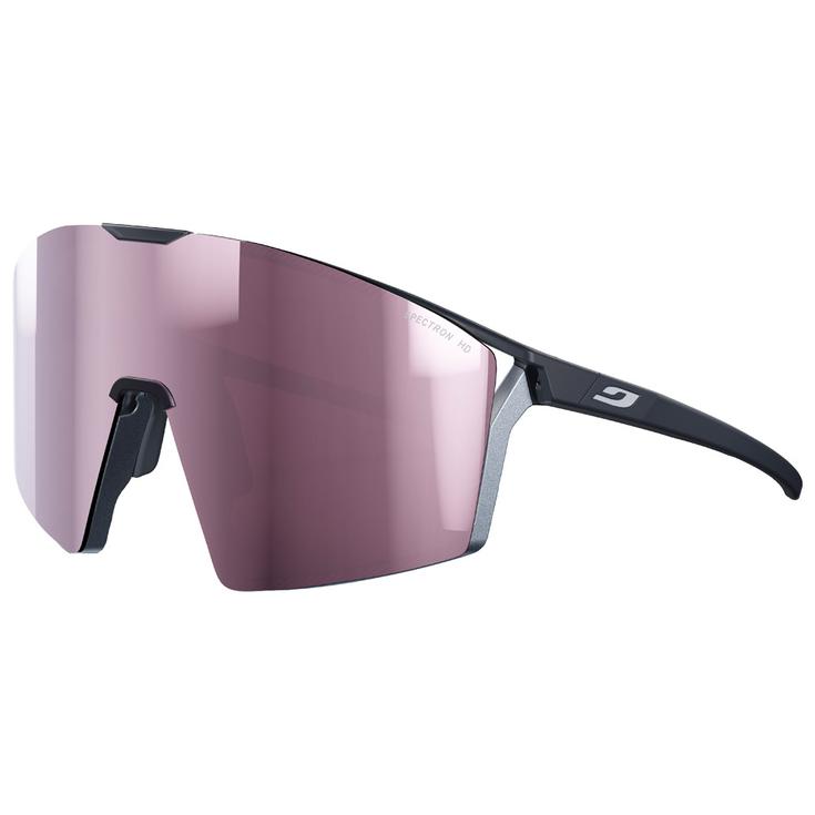 Julbo Lunettes de soleil Edge Mat Gris Foncé Gris Chrome Spectron Hd 3 Présentation