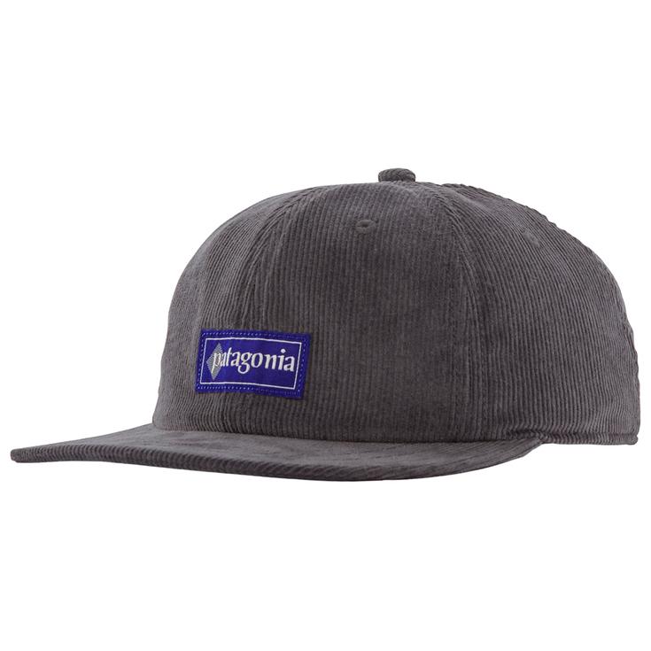 Patagonia Casquettes Corduroy Cap Hut Tripper Label Forge Grey Présentation