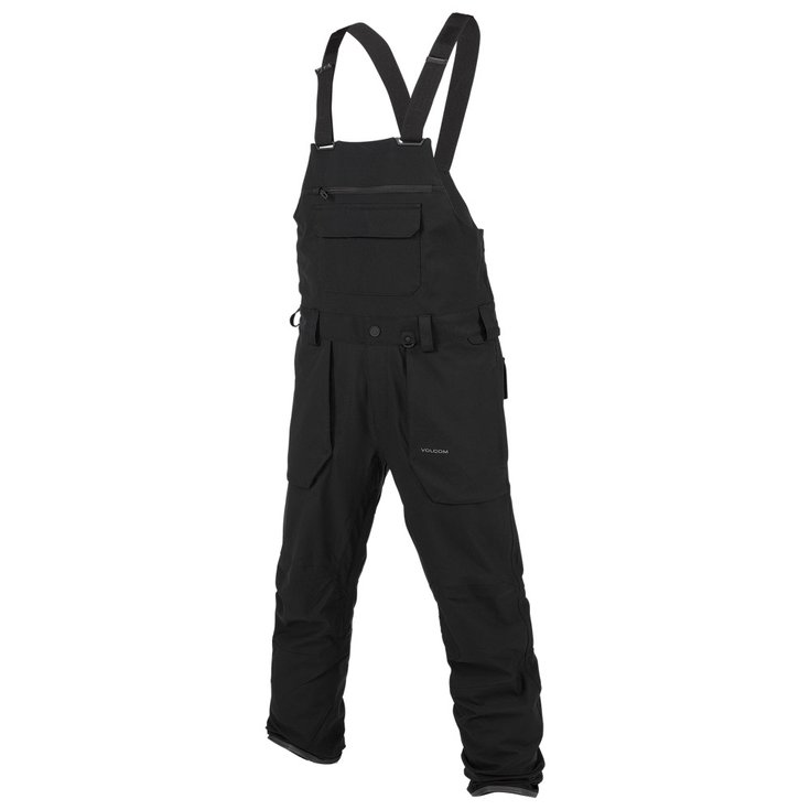 Volcom Pantalon Ski Roan Bib Overall Black Présentation