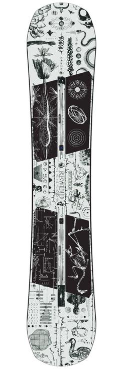 Burton Planche Snowboard Rewind Zine 