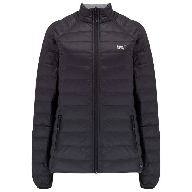 MAC IN A SAC Doudoune Polar Women Black Grey Présentation