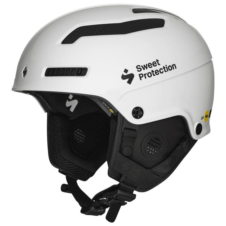 Sweet Protection Casque de ski Trooper 2Vi Mips Gloss White Présentation