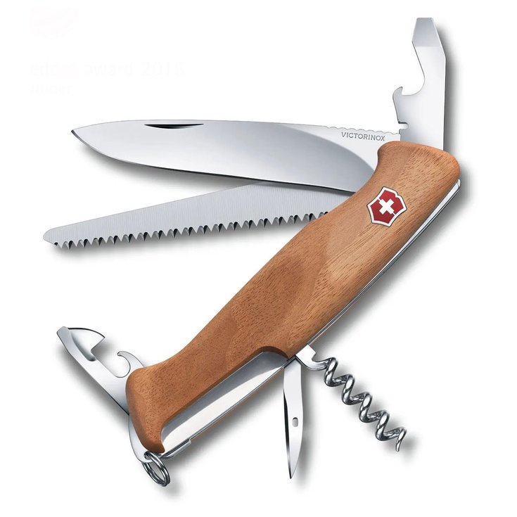 Victorinox Couteaux (couverts) Rangerwood 55 Noyer Présentation