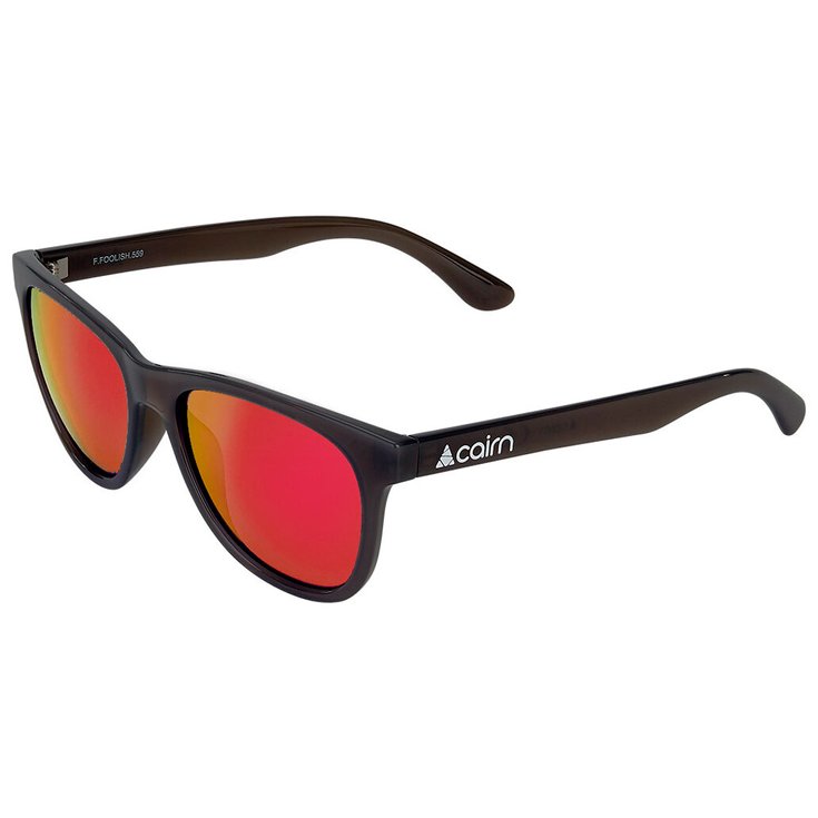 Cairn Lunettes de soleil Foolish Mat Black Red Polarized Présentation