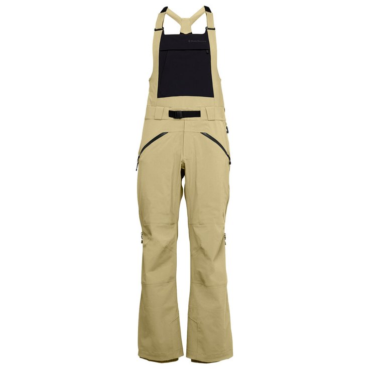 Black Diamond Pantalon Ski M Recon Bibs Cedarwood Green Présentation