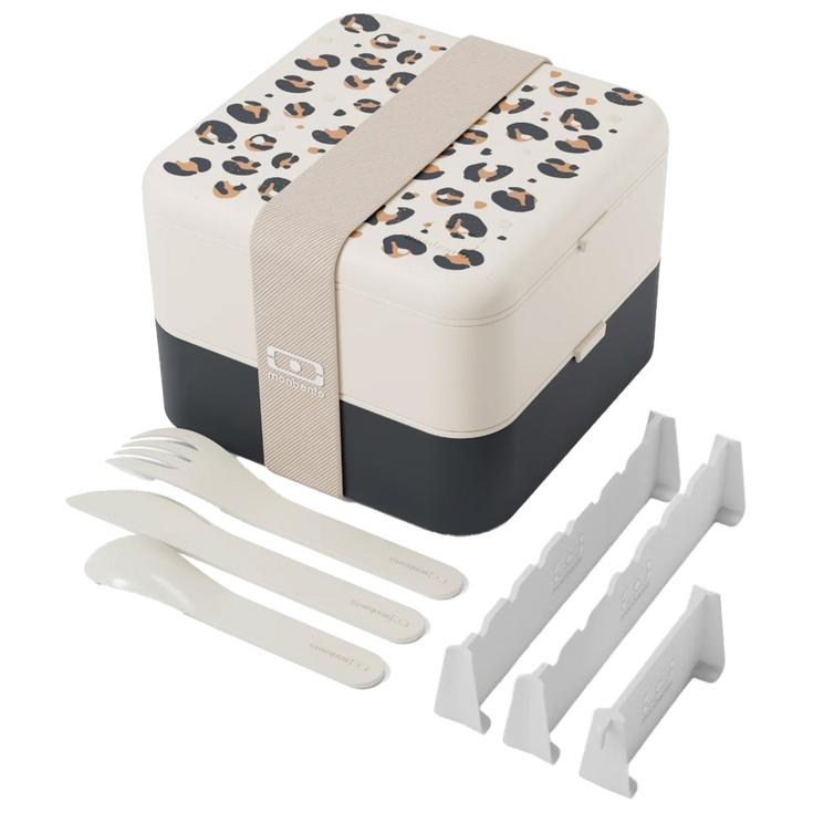 monbento Boîte Alimentaire Flex 1L Graphic Leopard Présentation