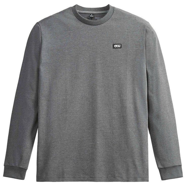 Picture Tee-shirt Sican Ls Tee Dark Grey Présentation