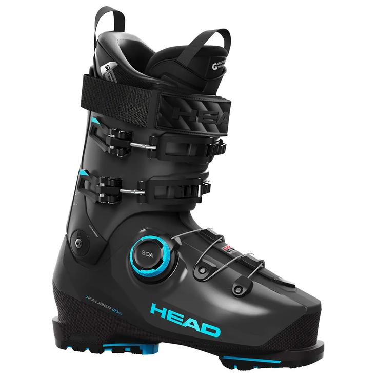 Head Chaussures de Ski Kaliber 110 Mv Gw Boa Anthracite Speedblue Détail
