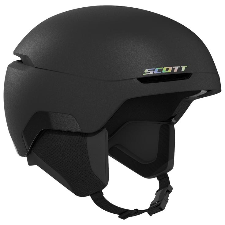Scott Casque de ski Element Pro Mips Granite Black Holo Silver Présentation