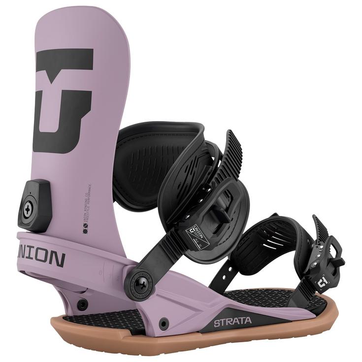 Union Fix Snowboard Strata Grey Violet Présentation