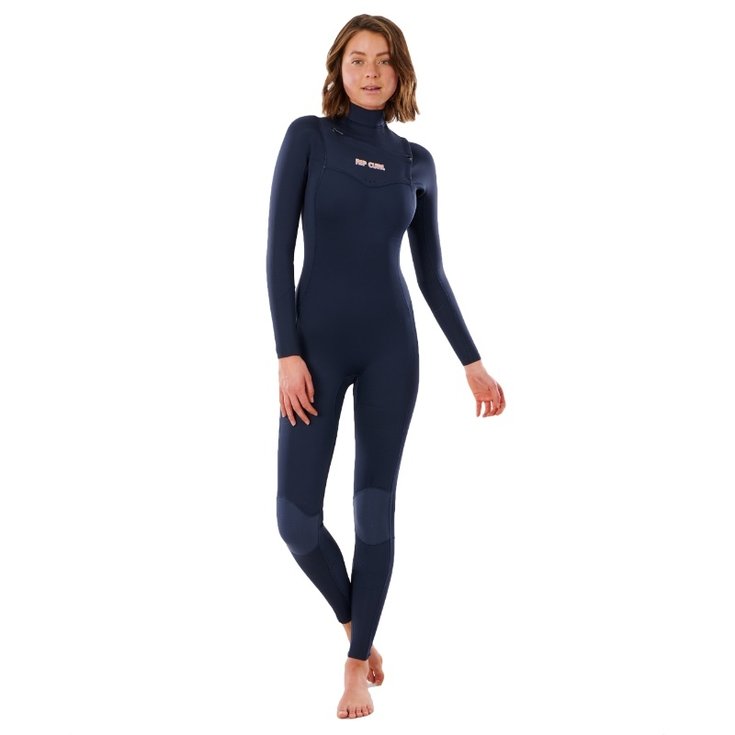 Rip Curl Combinaison Intégrale Dawn Patrol Performance 4/3 Front Zip Côté