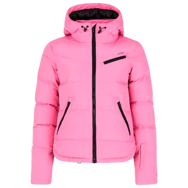 Protest Blouson Ski Prtlucid Snowjacket Foxy Pink Présentation