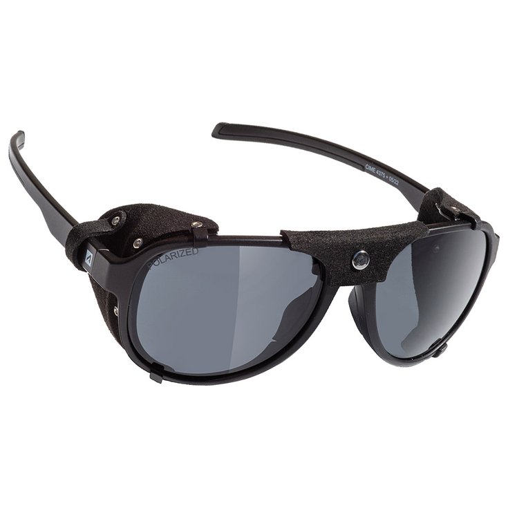 AZR Lunettes de soleil Cime Mat Noir Gris Polarized Présentation