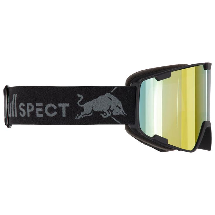 Red Bull Spect Masque de Ski Park Matt Black Smoke Yellow Mirror Présentation