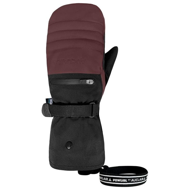 Auclair Moufles A-Peak 2-In-1 Mitt Women Burgundy Black Présentation