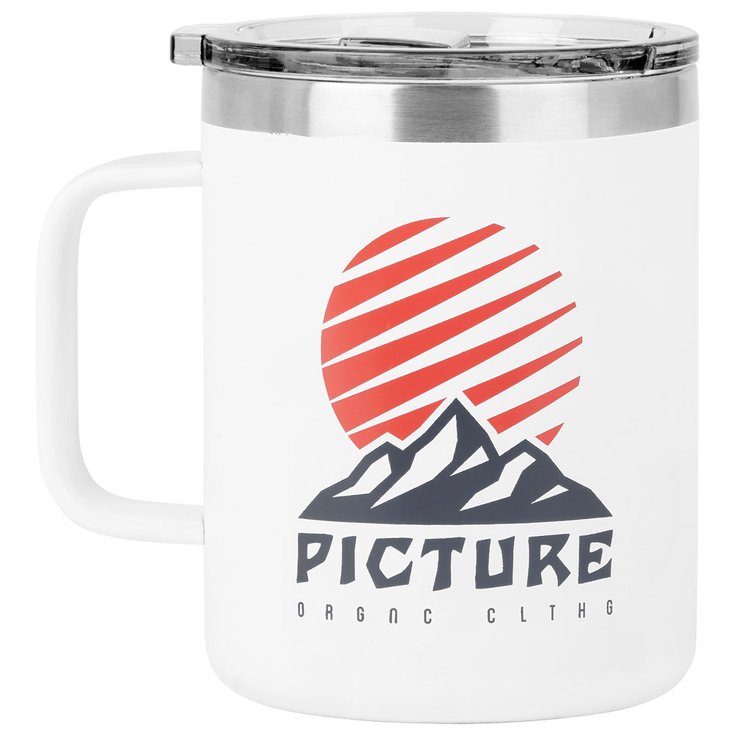 Picture Mug Timo Insulated Cup White Présentation