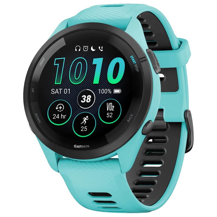 Garmin Montres GPS Forerunner 265 Turquoise Présentation