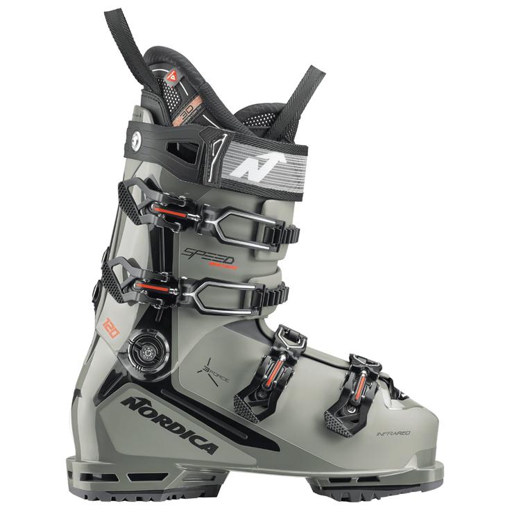 Nordica Chaussures de Ski Speedmachine 3 120 GW Dark Grey Black Red Côté