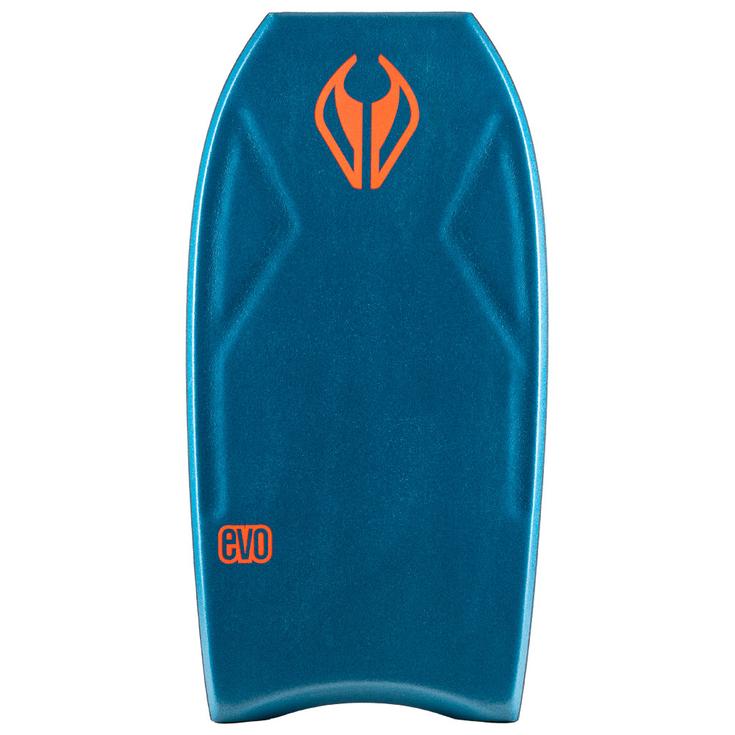 Nmd Board de Bodyboard Evolution Pe Deep Sea Green Coral Red Présentation