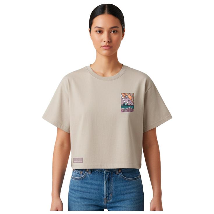Bleubird Tee-shirt Solace W's Off White Présentation