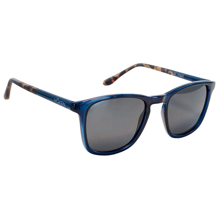 Moken Vision Lunettes de soleil Hank Blue Grey Cat.3 Polarized Présentation