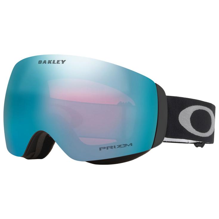 Oakley Masque de Ski Flight Deck M Matte Black Prizm Sapphire + Prizm Hi Pink Présentation